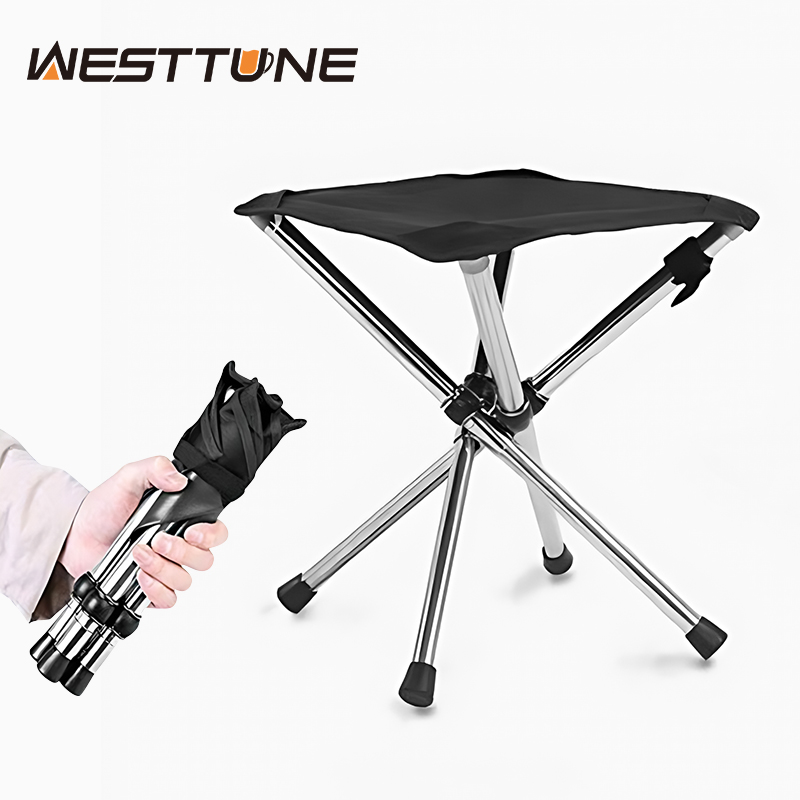 Outdoor Hunting Chair - WESTTUNE Portable Folding Stool Lightweight Stainless