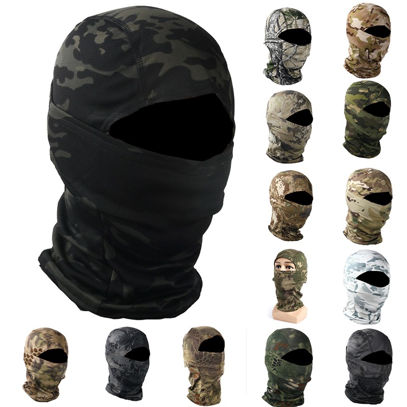 Outdoor Hunting And Fishing - Camouflage Balaclava 3D Face Mask Suit