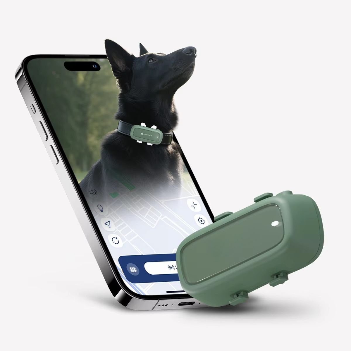 Hunting Dog Outdoor - Rechargeable Electric Outdoor GPS Tracking Collar