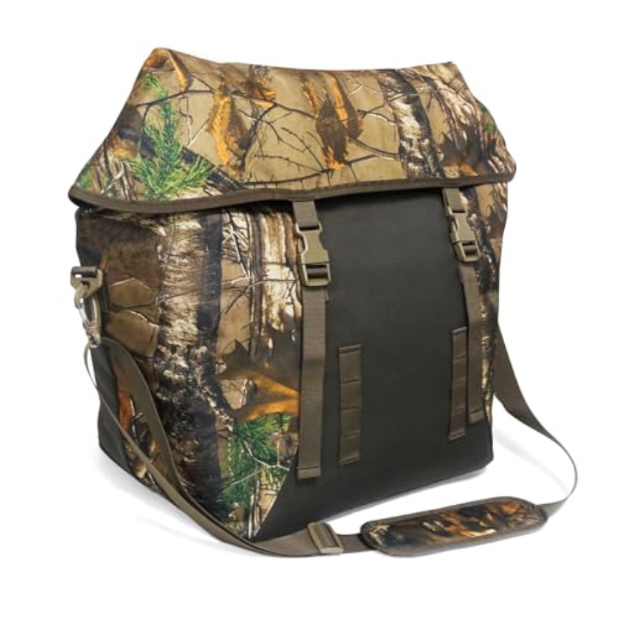 Outdoor Hunting Gear Storage - Water-Resistant Camouflage Duffel Storage Bag with