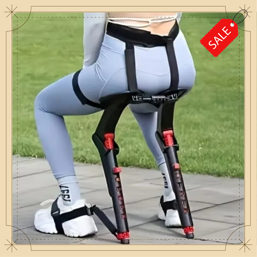 Outdoor Hunting Chair - Multifunctional Wearable Exoskeleton Stool Foldable Lightweight