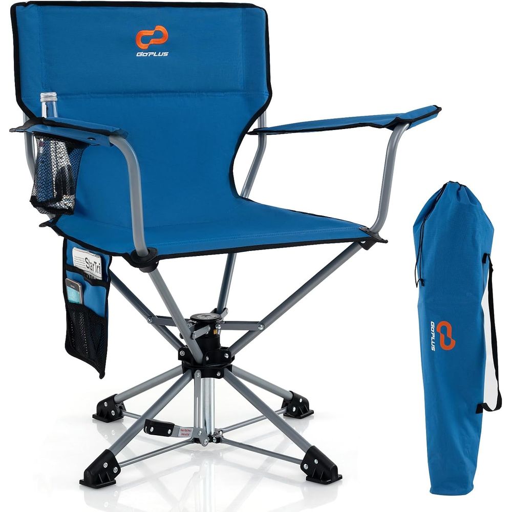 Outdoor Hunting Chair - 360 Degree Swivel Folding Hunting Chair