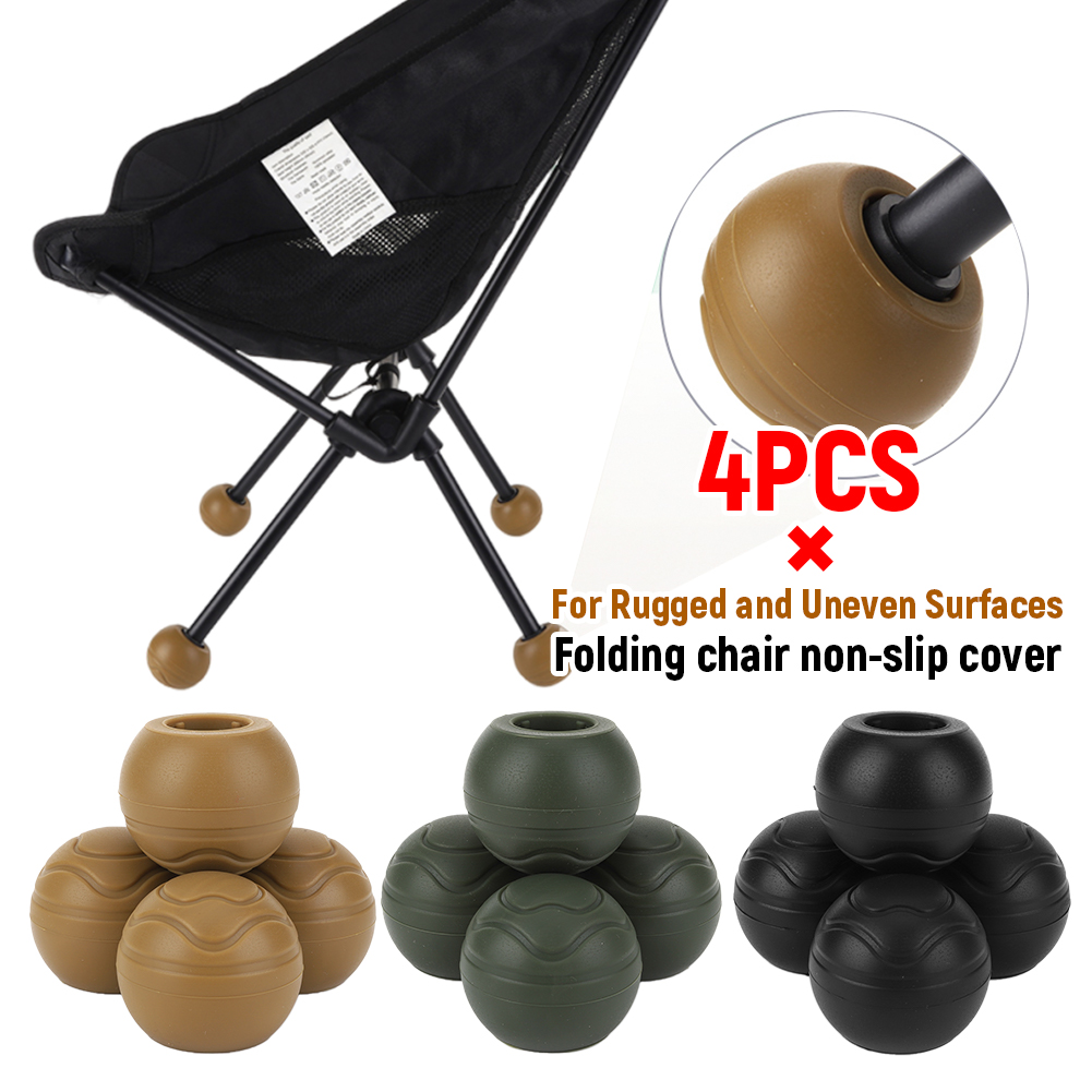 Outdoor Hunting Chair - 4Pcs Camping Chair Leg Cap Anti