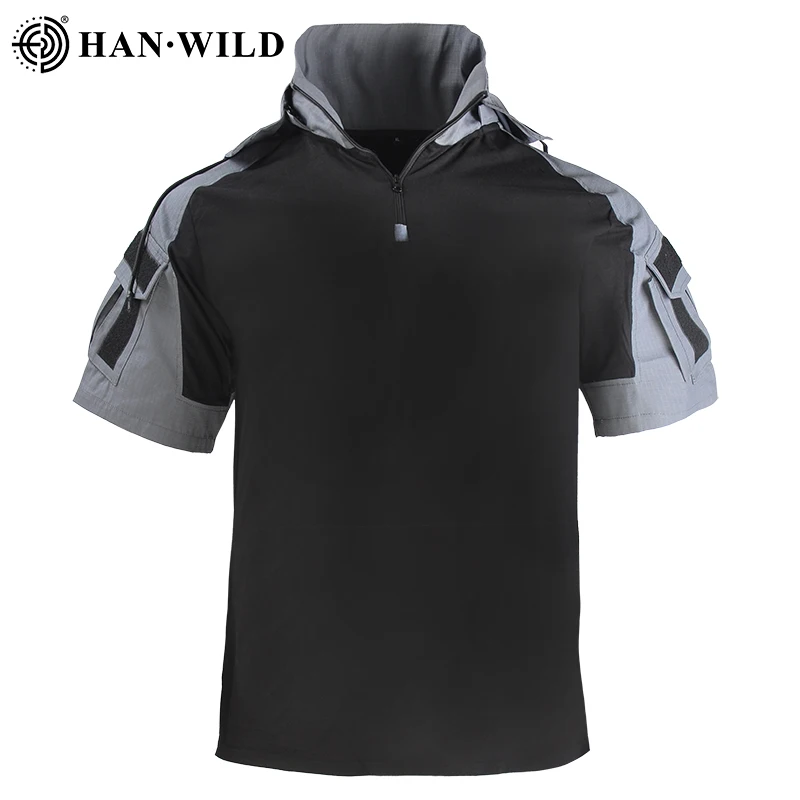 Wildman Hunting & Outdoor Photos - HAN WILD Hiking T-Shirt Tactical Shirt