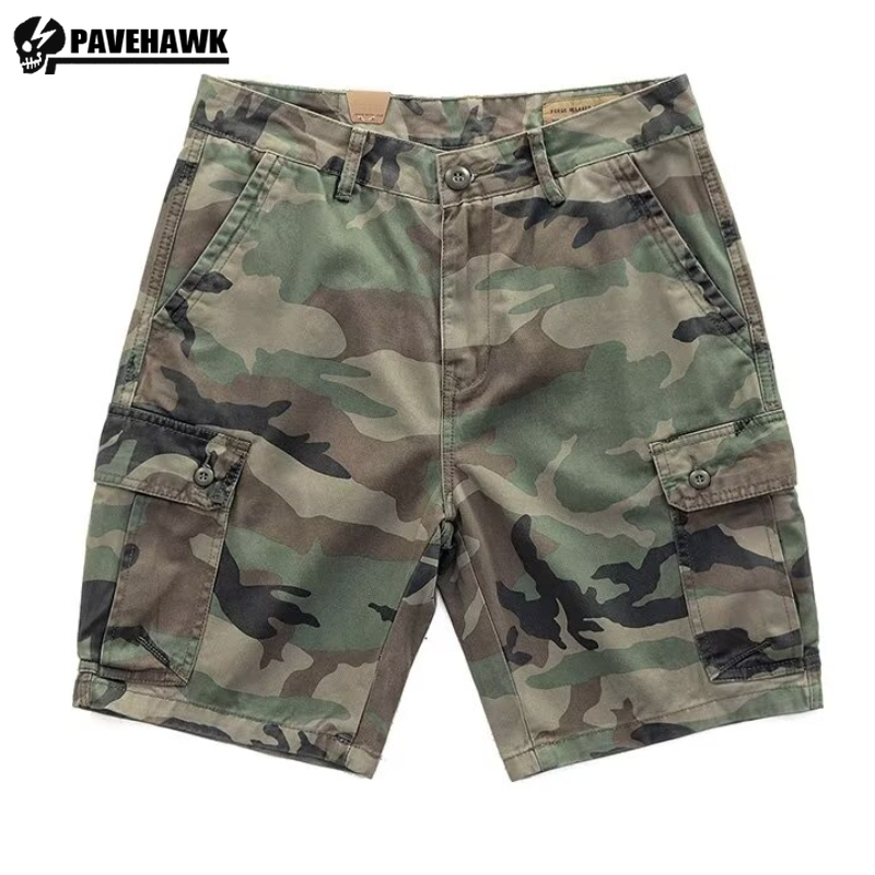 Outdoor Hunting Tools - Mens Tooling Shorts Cotton Multiple Pockets