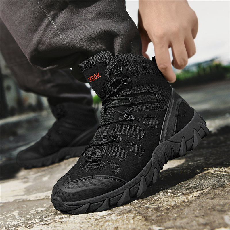 Men New Tactical Boots Trainin - Outdoor Hunting Boots For Men avaliação e preço