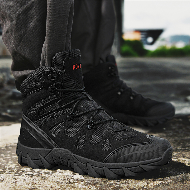 Men New Tactical Boots Trainin - Outdoor Hunting Boots For Men avaliação e preço