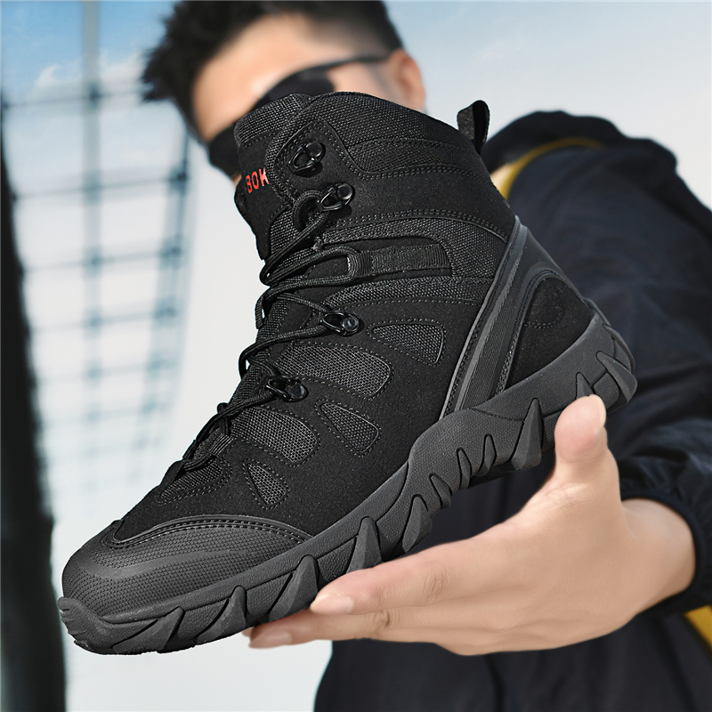 Men New Tactical Boots Trainin - Outdoor Hunting Boots For Men avaliação e preço