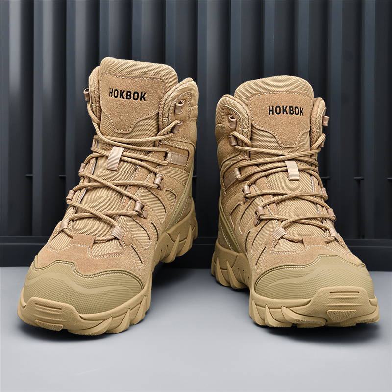 Men New Tactical Boots Trainin - Outdoor Hunting Boots For Men avaliação e preço