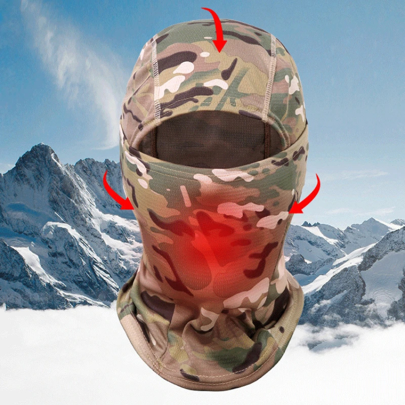 Camouflage Balaclava 3D Face M - Outdoor Hunting And Fishing avaliação e preço