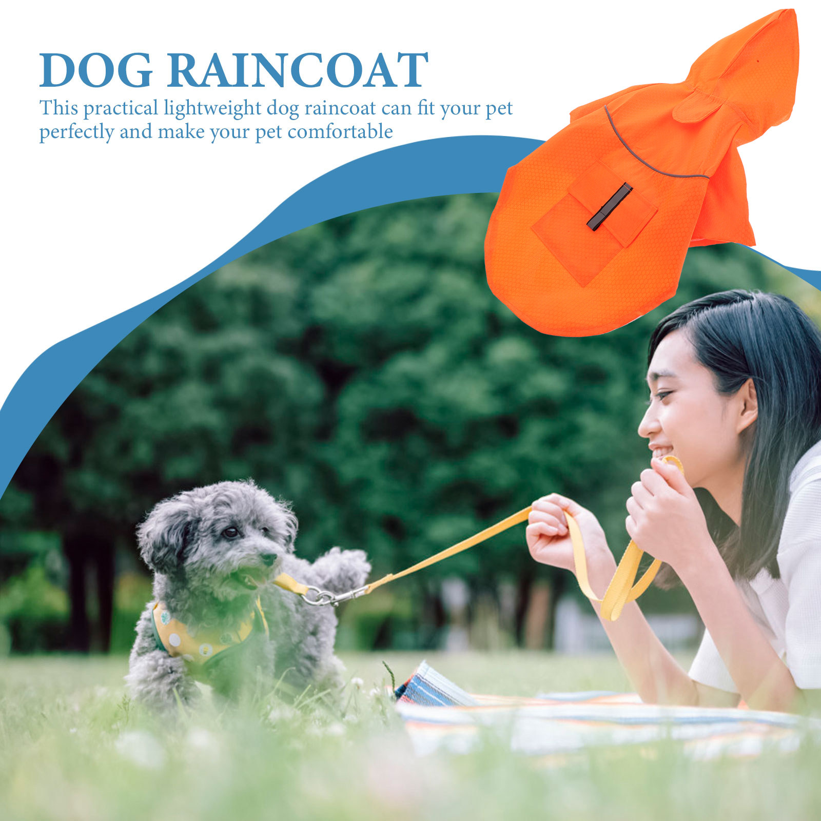 Premium Waterproof Dog Raincoa - Hunting Dog Outdoor avaliação e preço