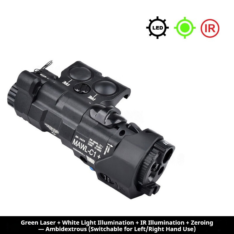 Tactical MAWLC1 LED Flashlight - Outdoor Hunting Gear Storage avaliação e preço