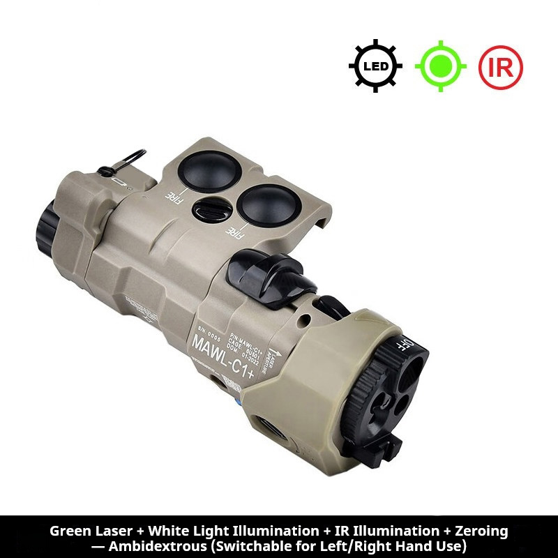 Tactical MAWLC1 LED Flashlight - Outdoor Hunting Gear Storage avaliação e preço