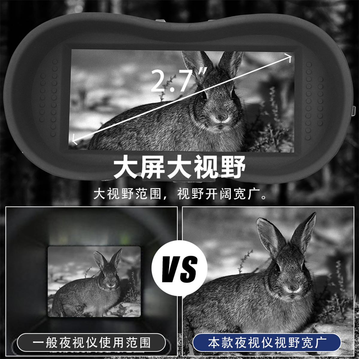 NV8160 Head-mounted Binocular  - Outdoor Hunting Digital Night Vision avaliação e preço