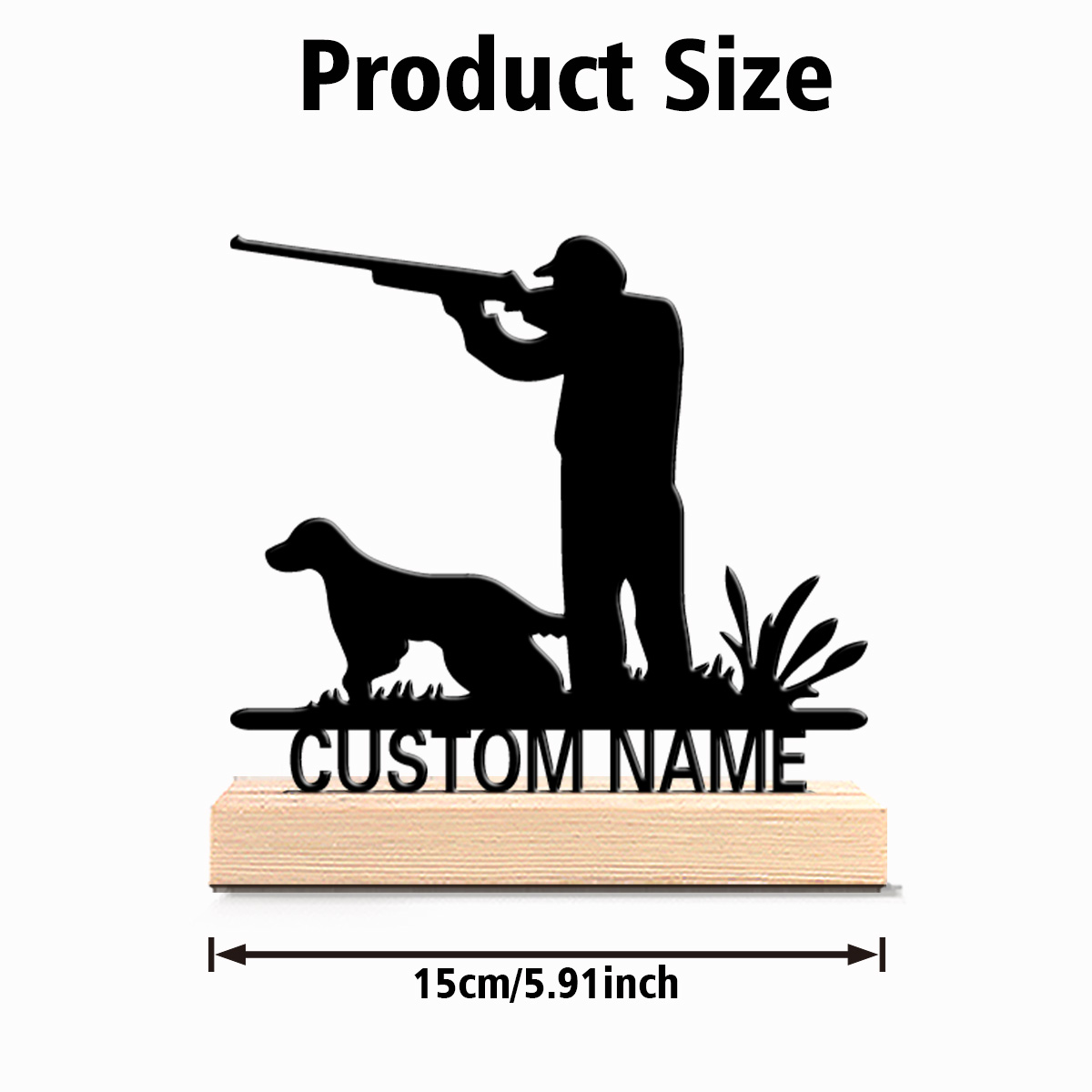 1pc Fashion ersonalized Custom - Hunting Dog Outdoor avaliação e preço