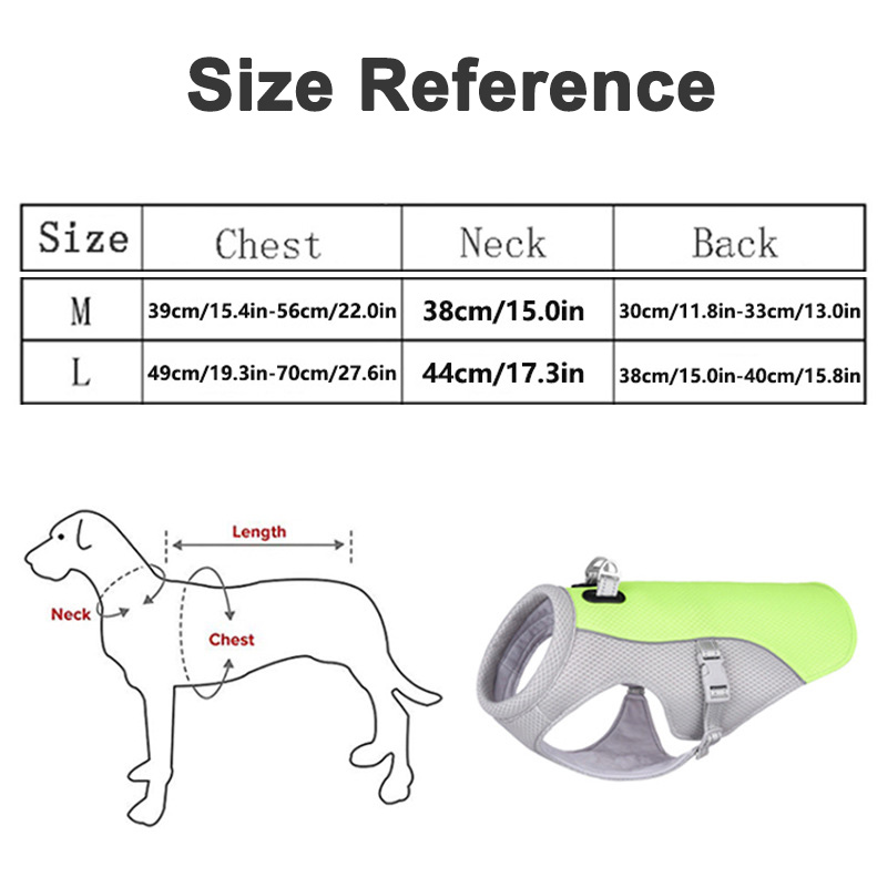 medium-sized dog Cooling Vest  - Hunting Dog Outdoor avaliação e preço