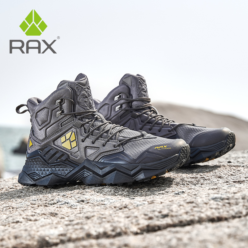 Rax Hiking Shoes Men Waterproo - Outdoor Hunting Boots For Men avaliação e preço