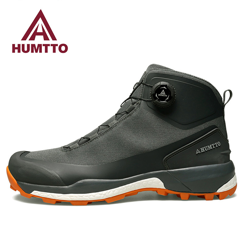 HUMTTO hiking shoes men's wint - Outdoor Hunting Boots For Men avaliação e preço