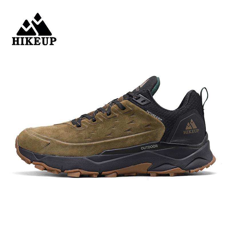 HIKEUP Rubber Outsole Cushione - Outdoor Hunting Boots For Men avaliação e preço