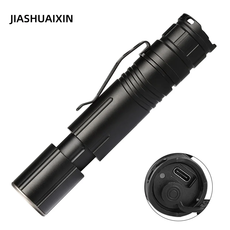 JIASHUAIXIN New XHP50 Zoom Typ - Tactical Flashlight Rechargeable avaliação e preço