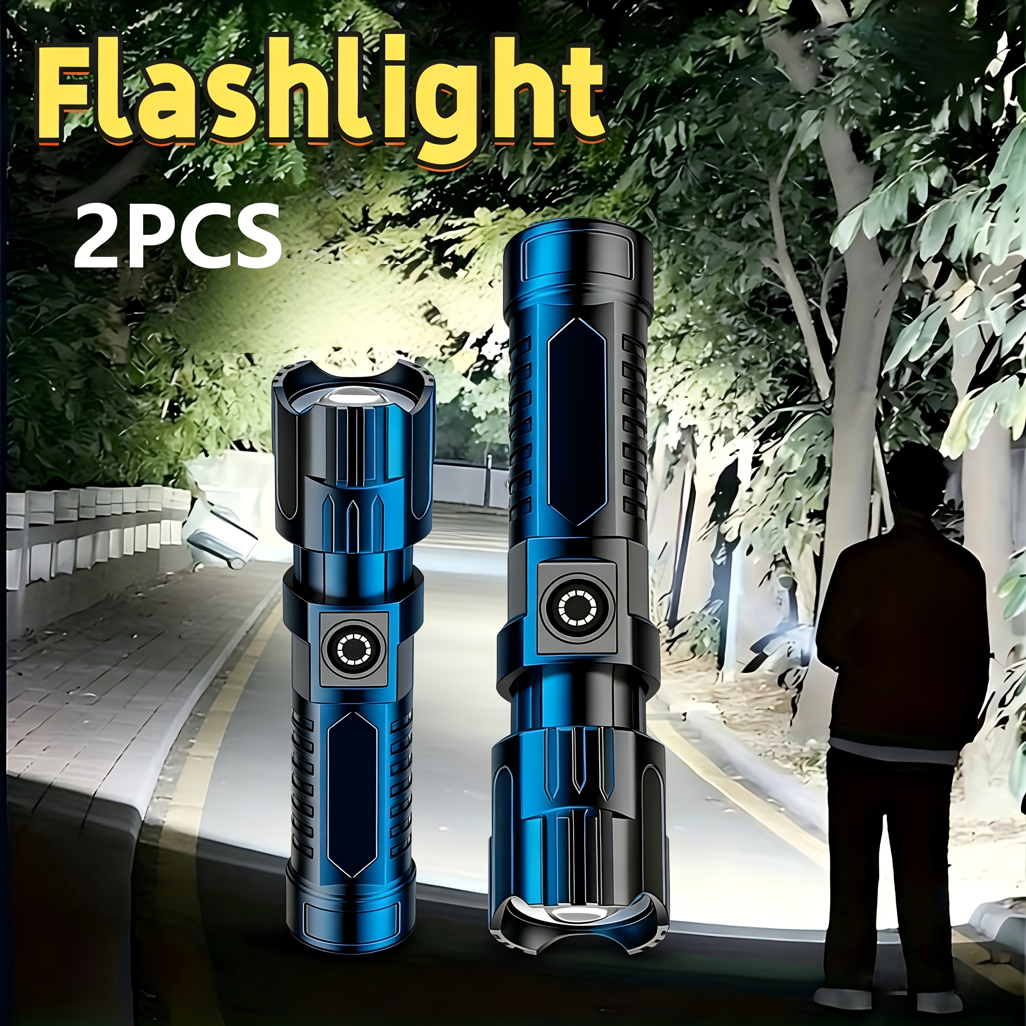 Tactical LED Flashlight 2000LM - Tactical Flashlight Rechargeable avaliação e preço