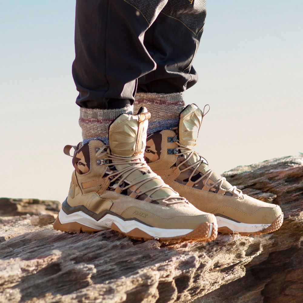RAX Men Hiking Shoes Mid-top W - Outdoor Hunting Boots For Men avaliação e preço