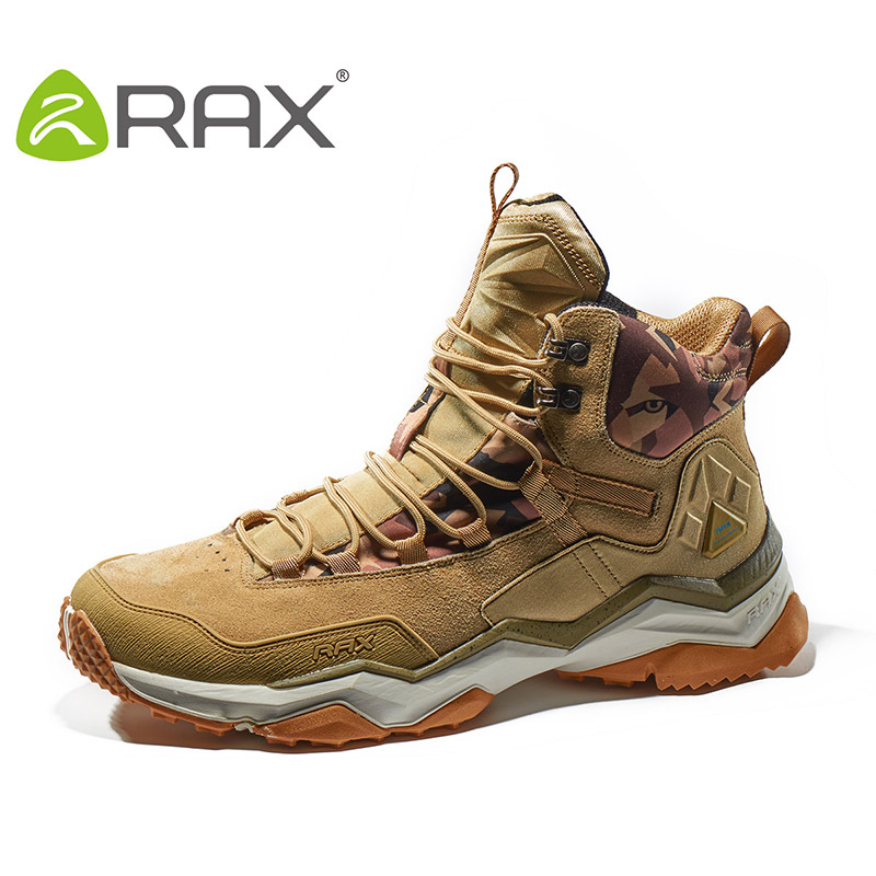RAX Men Hiking Shoes Mid-top W - Outdoor Hunting Boots For Men avaliação e preço