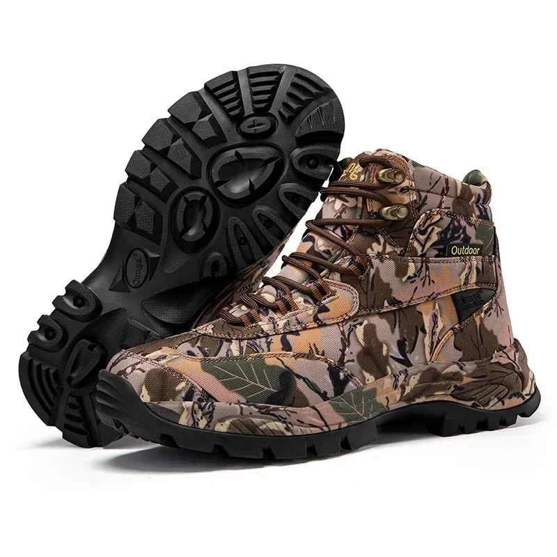 Men's High Top Camouflage Hunt - Outdoor Hunting Boots For Men avaliação e preço