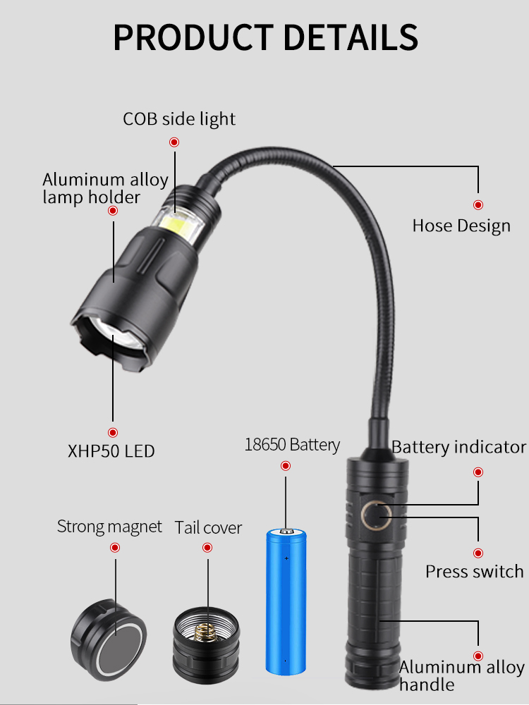 Flexible Telescopic Tube LED F - Hunting Dog Outdoor avaliação e preço