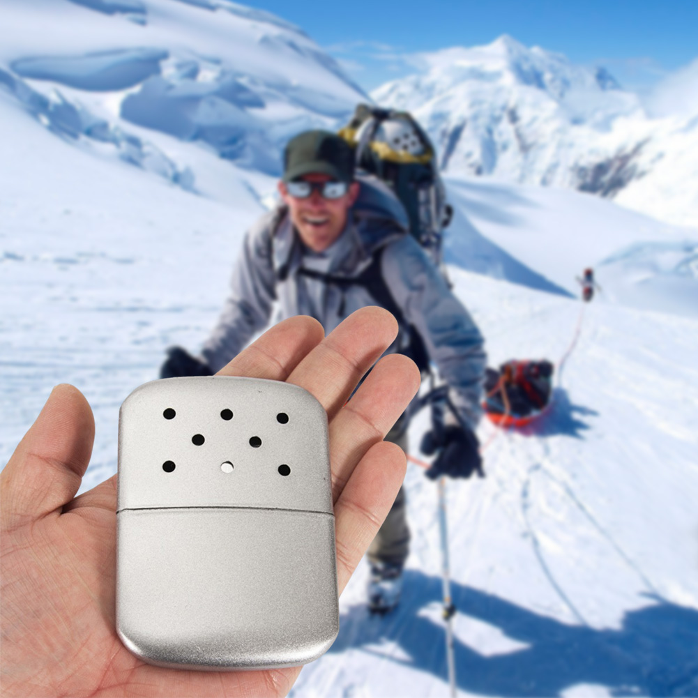 Zinc Alloy Hand Warmer Reusabl - Outdoor Hunting Heater avaliação e preço