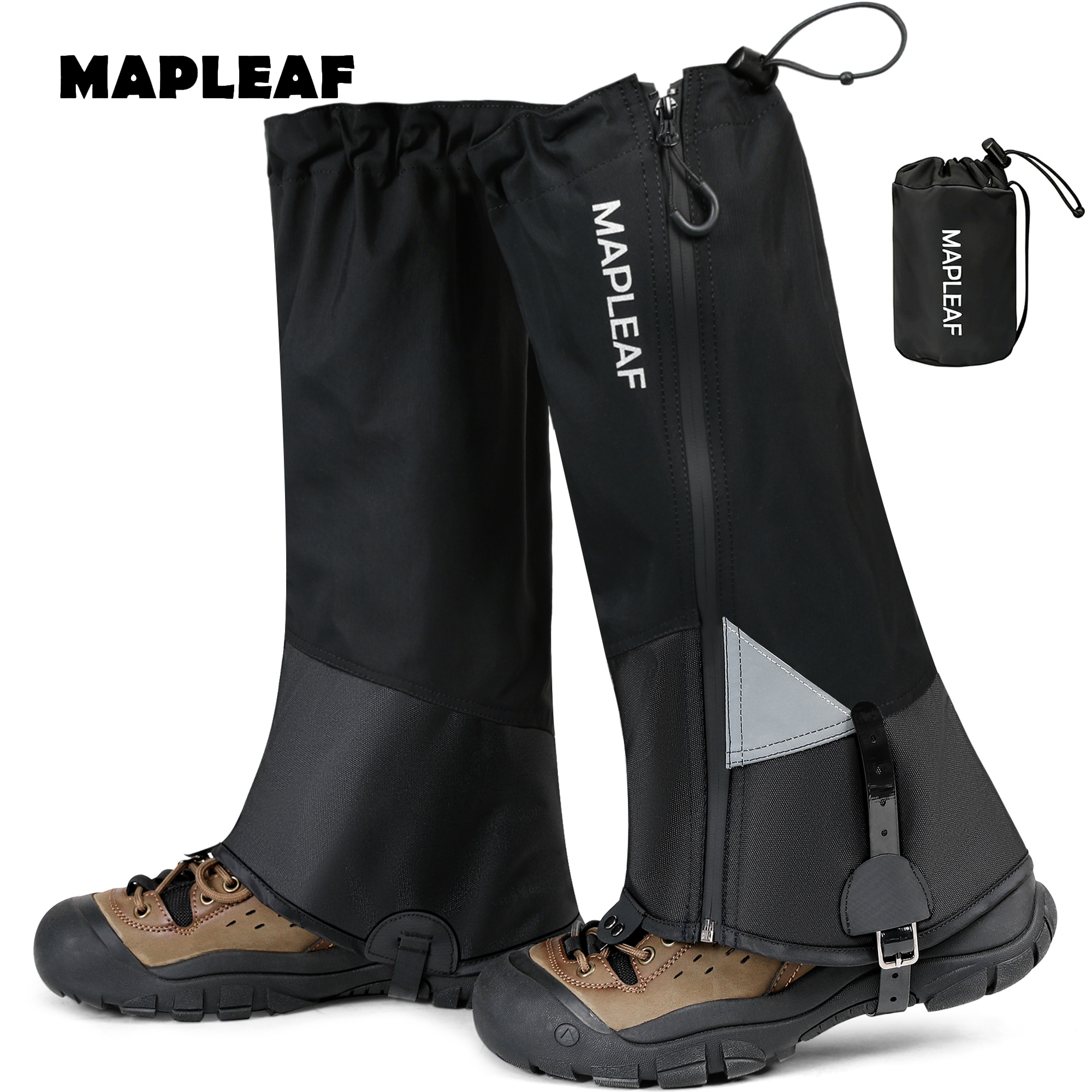 MAPLEAF Waterproof Leg Gaiters - Outdoor Hunting And Fishing avaliação e preço