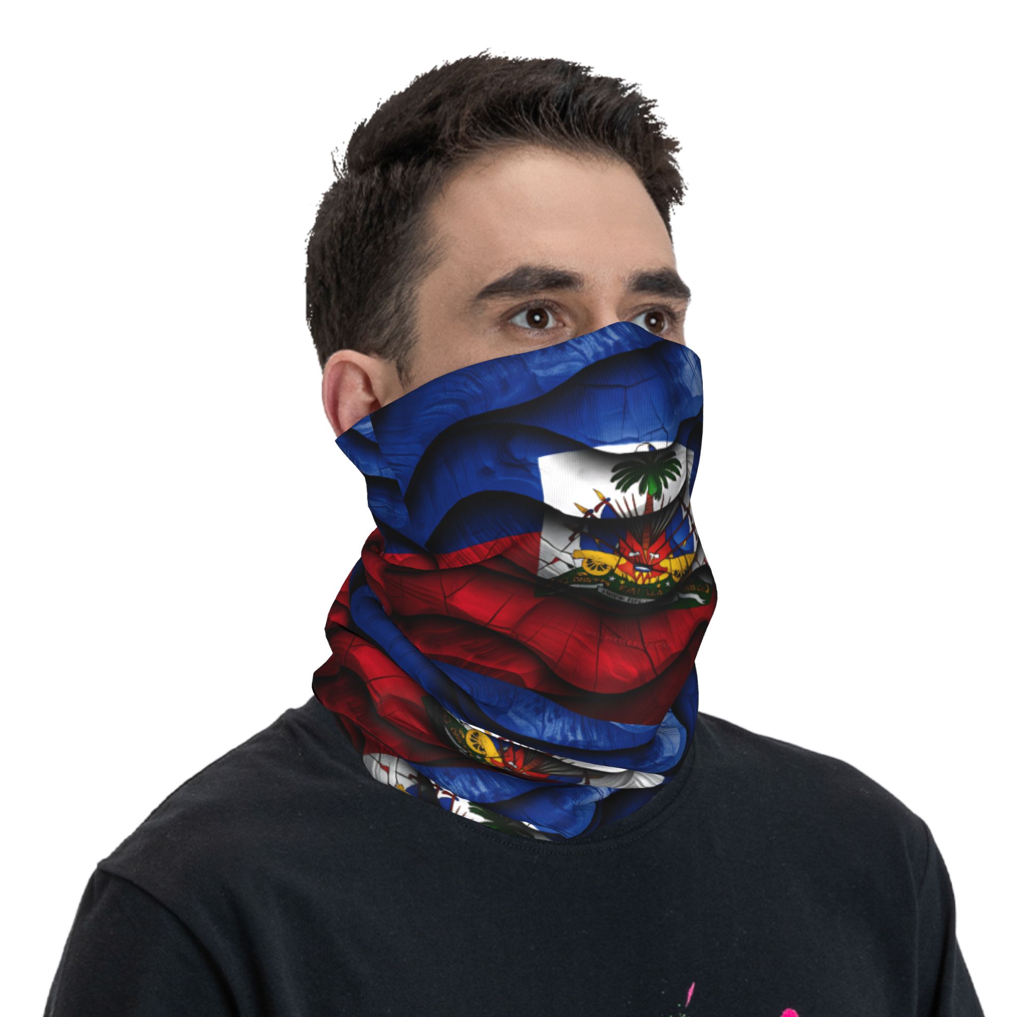 Haiti Flag Balaclava  Hunting  - Outdoor Hunting And Fishing avaliação e preço