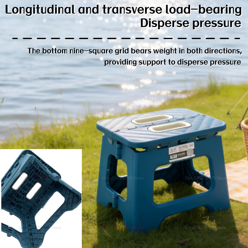 Portable Folding Camping Stool - Outdoor Hunting Chair avaliação e preço