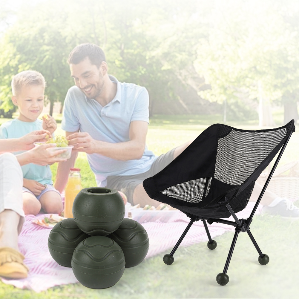 4Pcs Camping Chair Leg Cap Ant - Outdoor Hunting Chair avaliação e preço