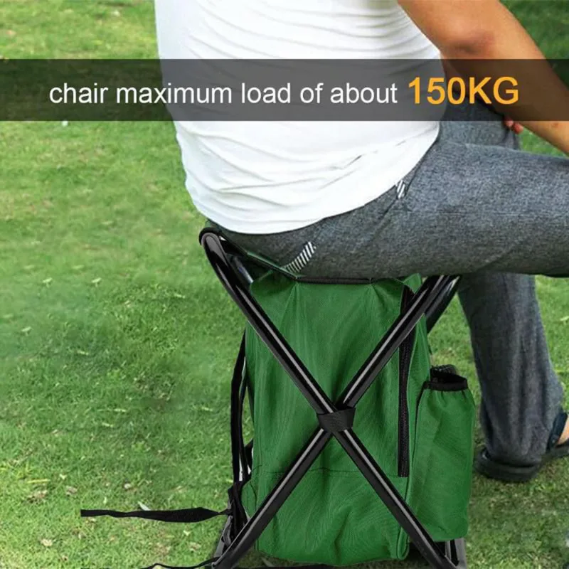 2 in 1 Folding Fishing Chair B - Outdoor Hunting Chair avaliação e preço
