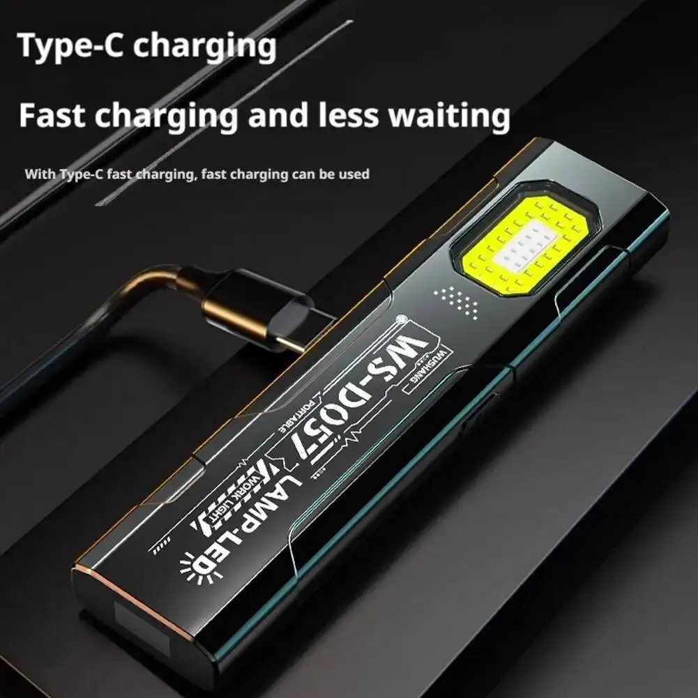 Powerful Mini COB Keychain Fla - Tactical Flashlight Rechargeable avaliação e preço