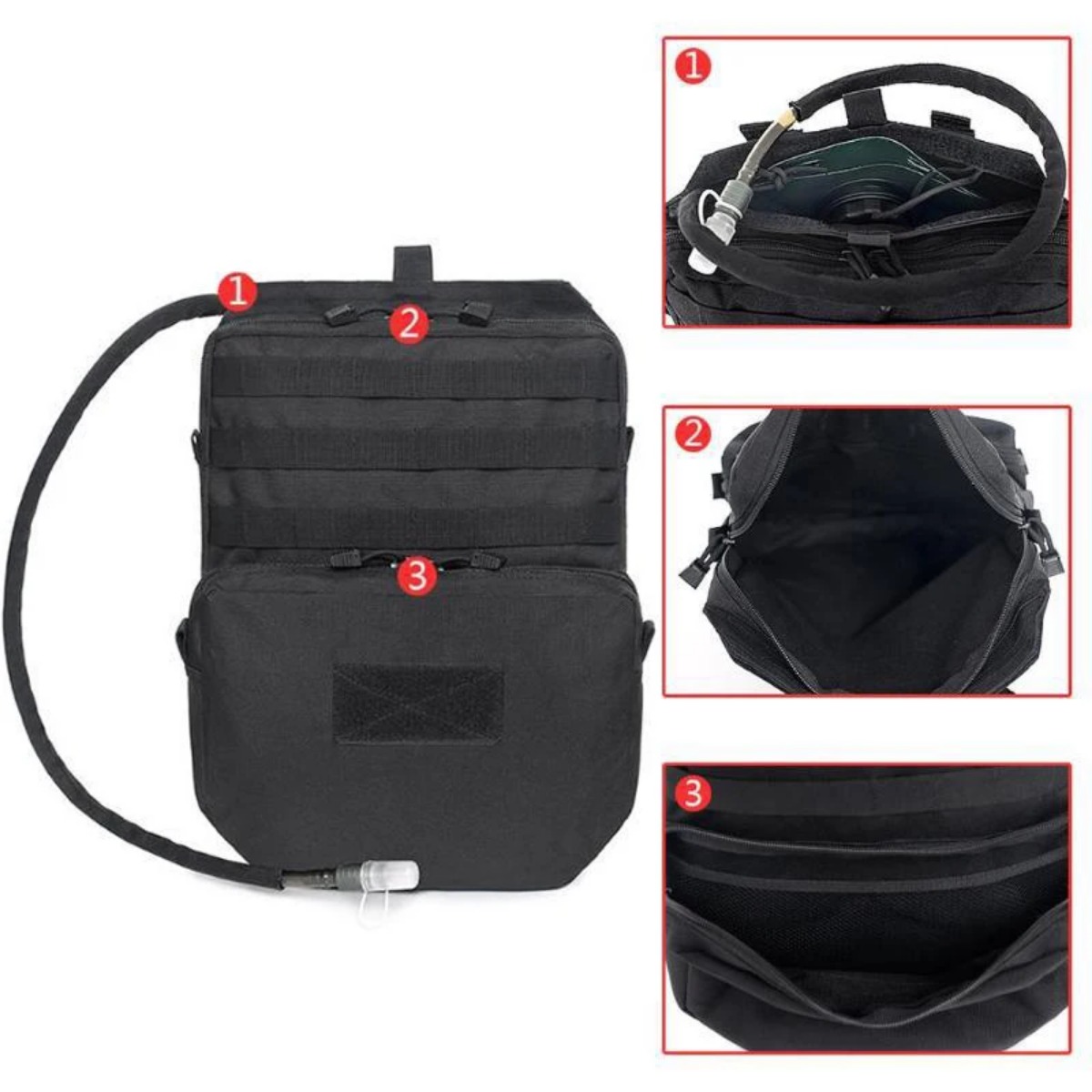 Outdoor Molle Bag Camping Hydr - Outdoor Hunting Equipment avaliação e preço