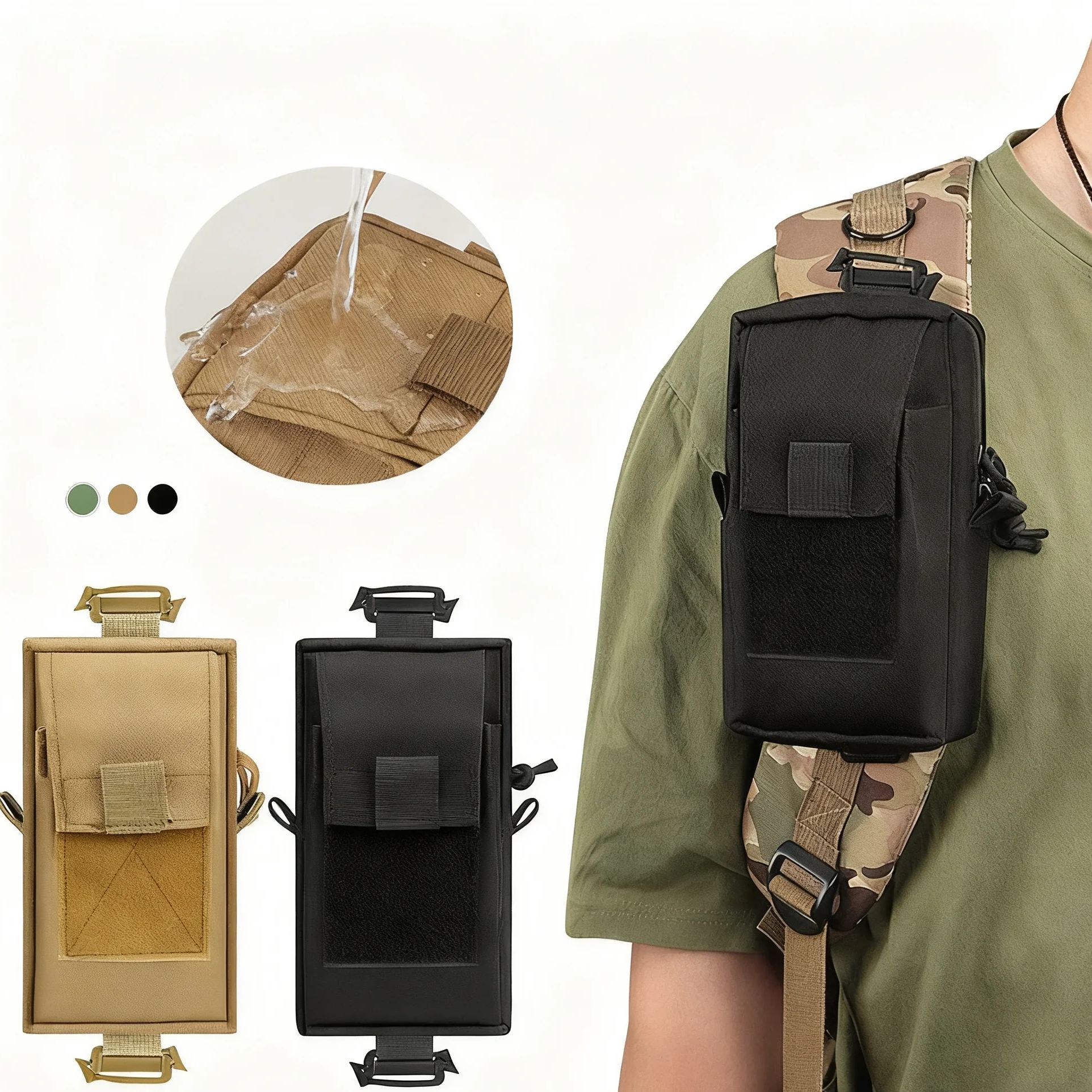 Outdoor Tactical Phone Pouch M - Outdoor Hunting Gear Storage avaliação e preço