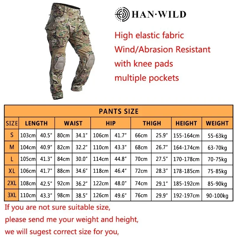 Airsoft Tactical Pants Camo G3 - Wildman Hunting & Outdoor Photos avaliação e preço