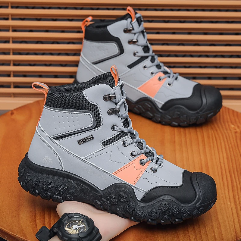 Original Outdoor Hiking Traini - Outdoor Hunting Boots For Men avaliação e preço