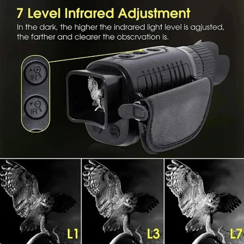 5X Zoom Digital Monocular Infr - Outdoor Hunting Digital Night Vision avaliação e preço