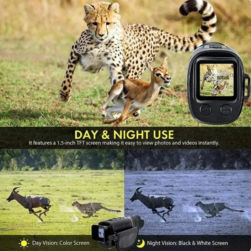 5X Zoom Digital Monocular Infr - Outdoor Hunting Digital Night Vision avaliação e preço
