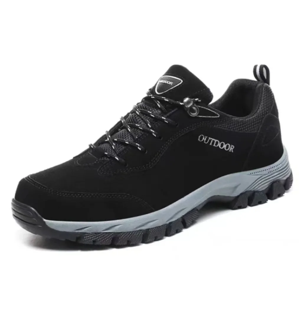 Men's Hiking Shoes Suede Leath - Outdoor Hunting Boots For Men avaliação e preço