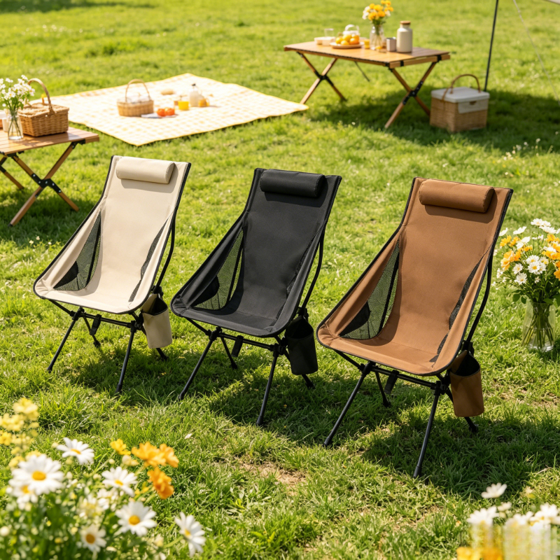 3 Colors Foldable High Back Ca - Outdoor Hunting Chair avaliação e preço