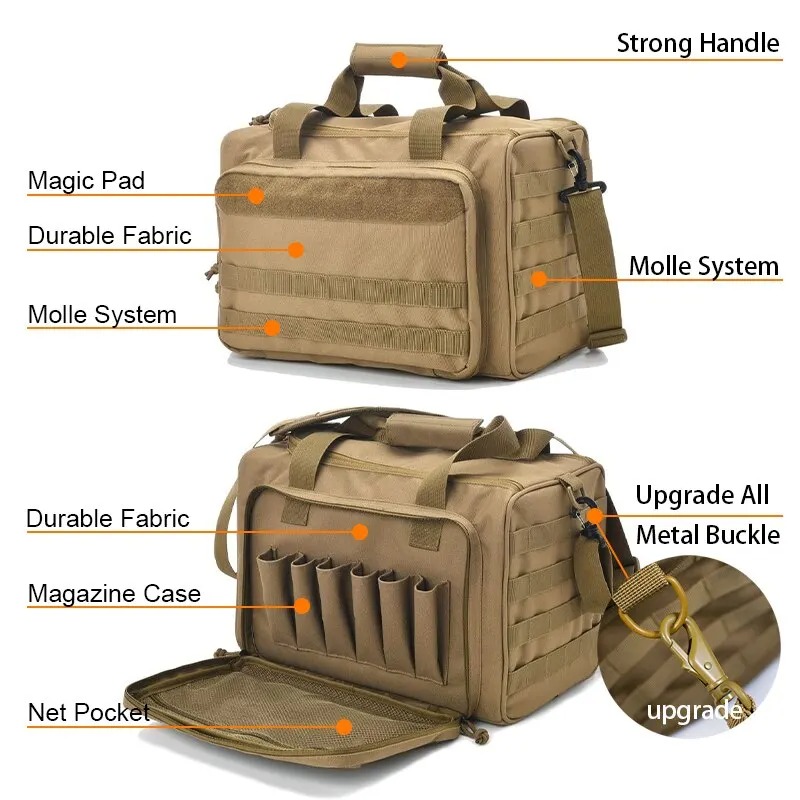 Gun Range Storage Bag with MOL - Outdoor Hunting Equipment avaliação e preço