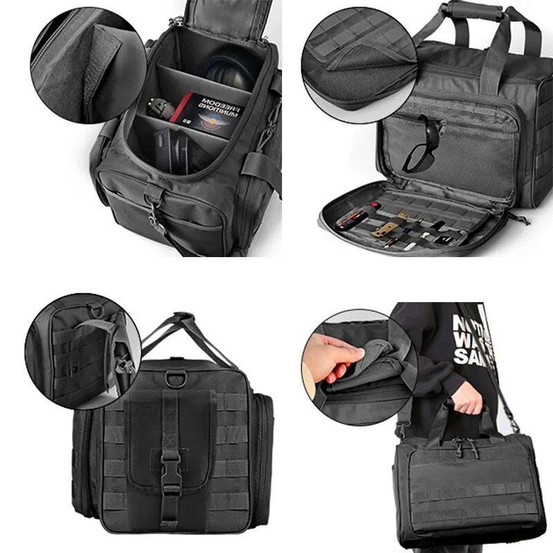 Gun Range Storage Bag with MOL - Outdoor Hunting Equipment avaliação e preço