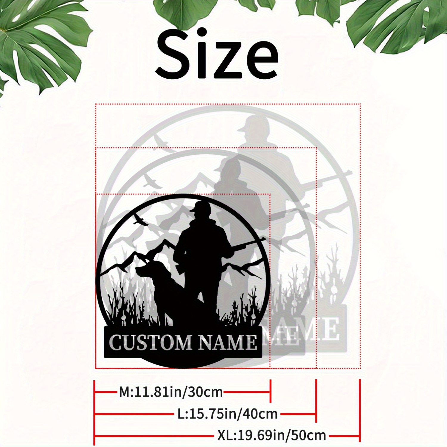 Custom Metal Wall Art with Hun - Hunting Dog Outdoor avaliação e preço