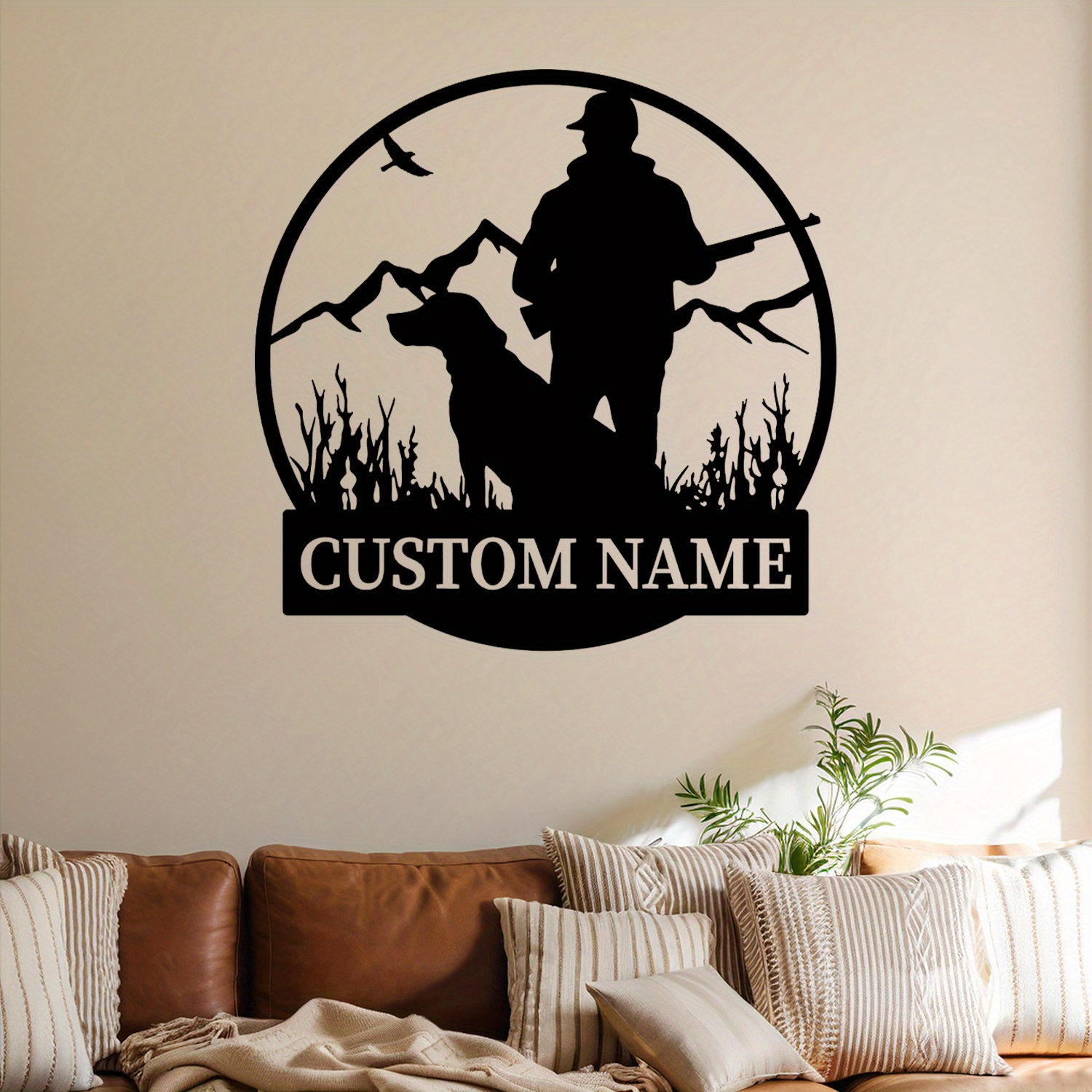 Custom Metal Wall Art with Hun - Hunting Dog Outdoor avaliação e preço