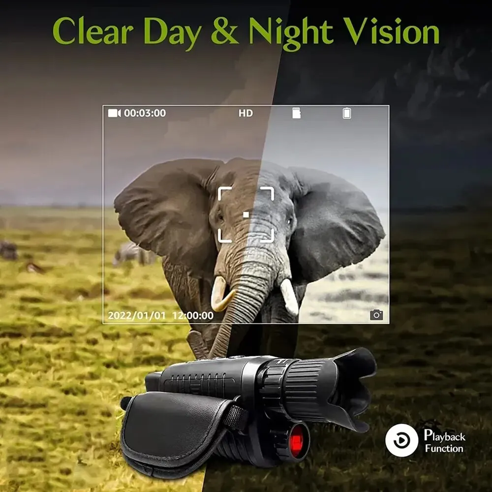 Monocular Night Vision Device  - Outdoor Hunting Digital Night Vision avaliação e preço