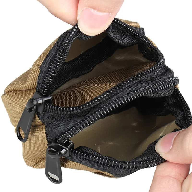 1PC Tactical Waist Wallet Mini - Outdoor Hunting Gear Storage avaliação e preço